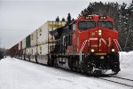 Intermodal cruises north on the ex-Missabe